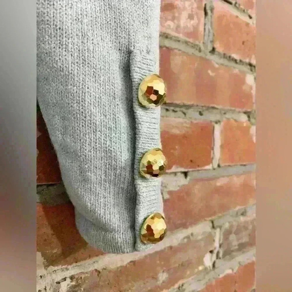 Don Sayres For Wellmore Disco Button Blouse Size 6 - Picture 7 of 7